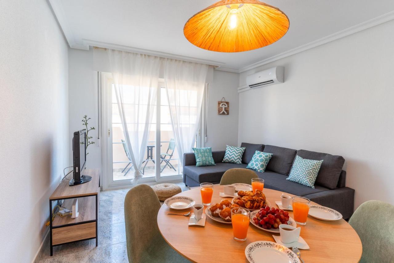 Trendyhomes Retamar - Vistas Al Mar, Playa A 1 Min, Golf Almería Eksteriør billede