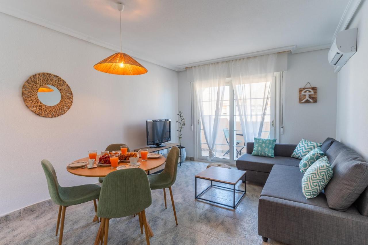Trendyhomes Retamar - Vistas Al Mar, Playa A 1 Min, Golf Almería Eksteriør billede