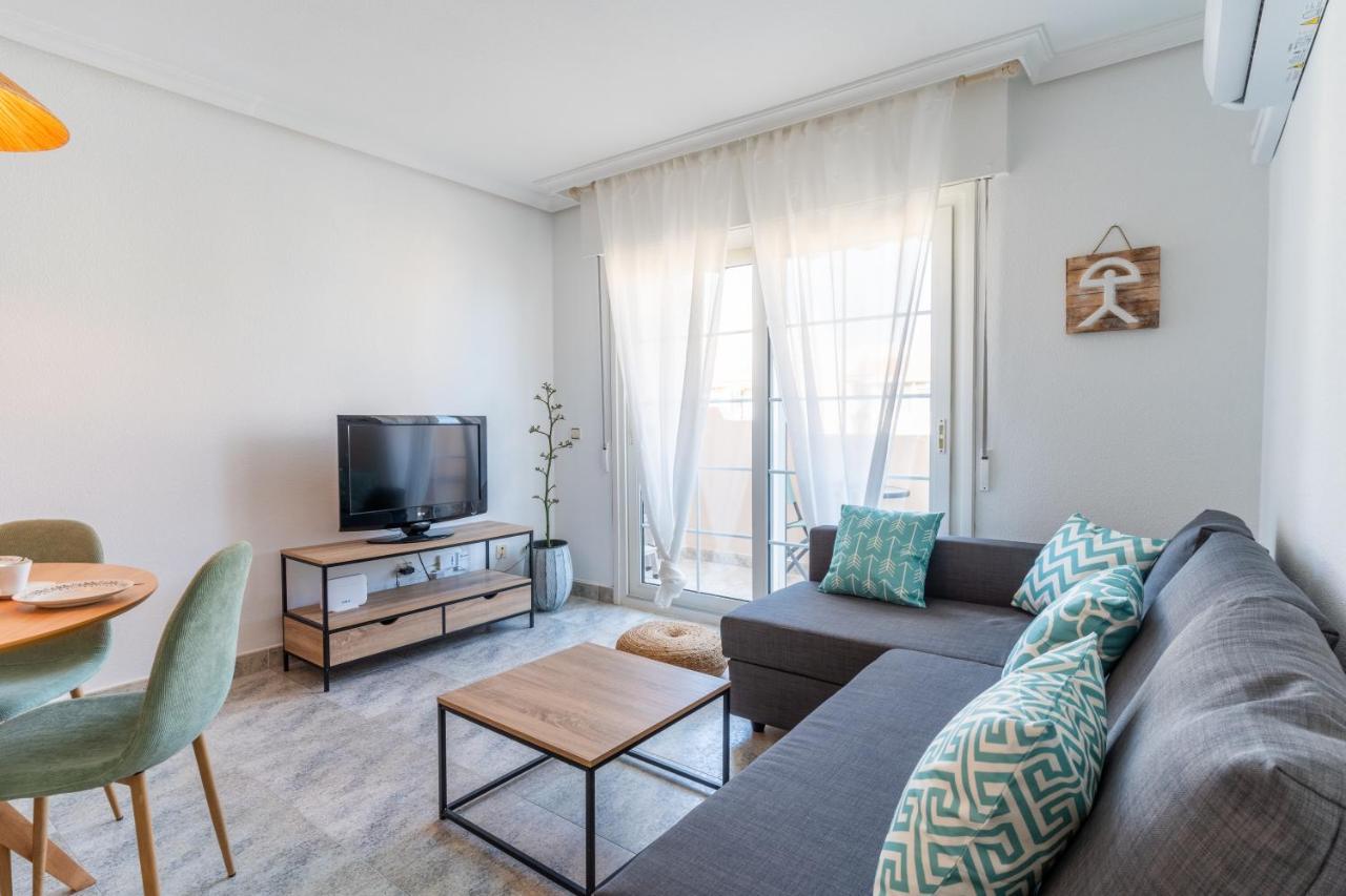 Trendyhomes Retamar - Vistas Al Mar, Playa A 1 Min, Golf Almería Eksteriør billede